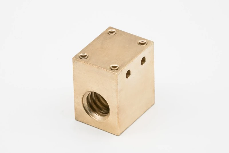 Oil-Free Trapezoidal Nut for Cleanroom Systems